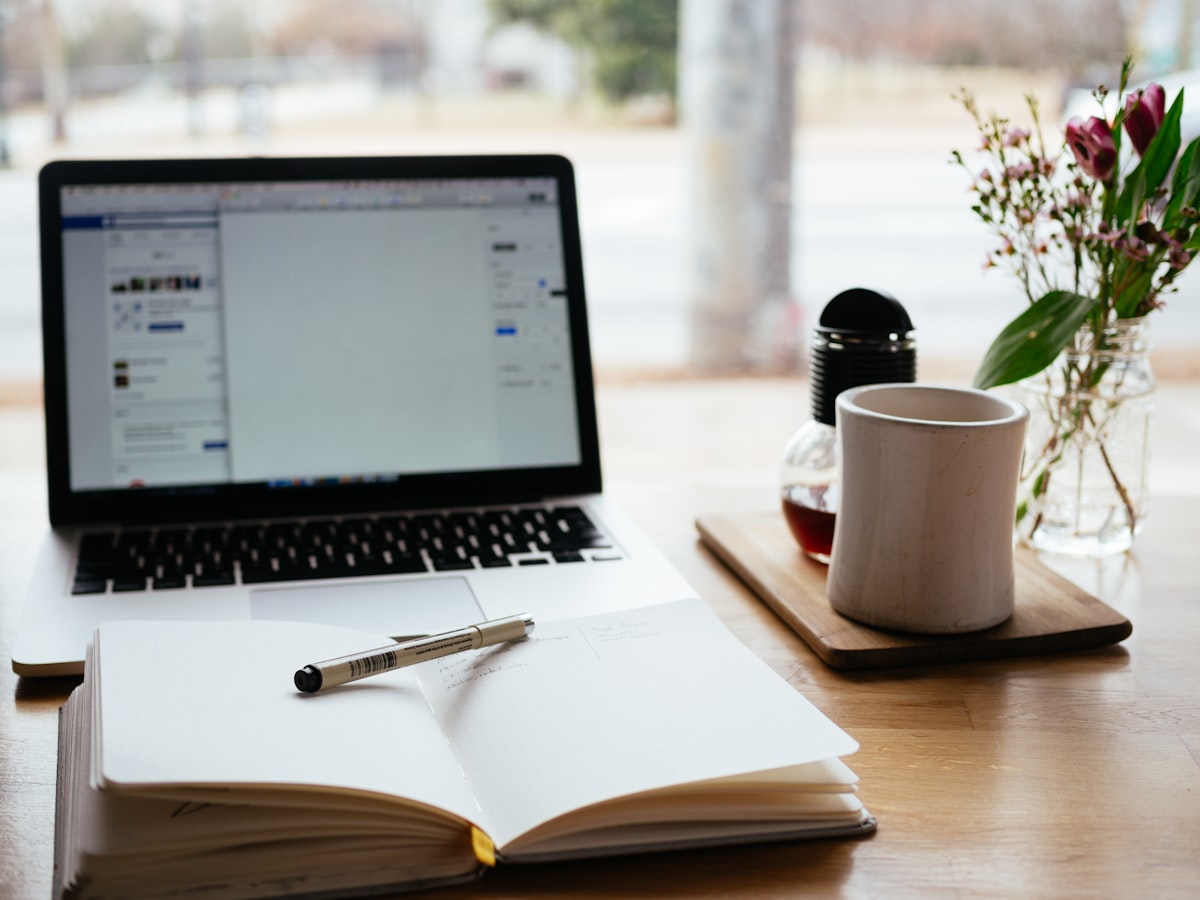 Book and course promotion workspace